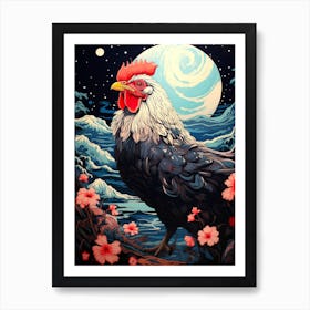 Rooster Art Print