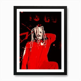 corey taylor slipknot band 1 Art Print