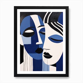 Two Faces 6 Art Print