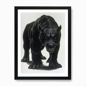 Black Panther 5 Art Print