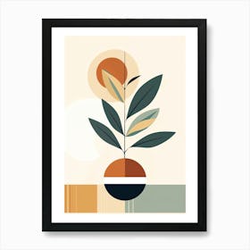 Plant In A Pot 1 Art Print