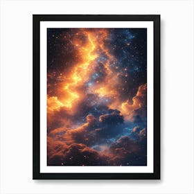 Clouds In The Sky 4 Art Print