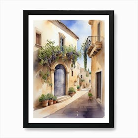 Puglia, Italy with olive trees 5 Art Print