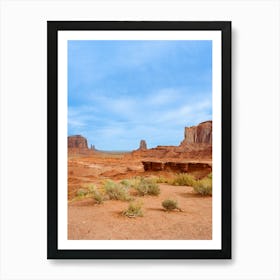 Monument Valley XVI on Film Art Print