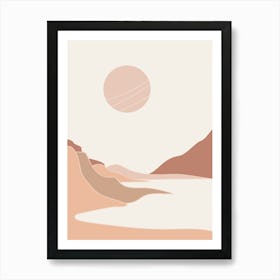 Abstract Landscape Art Print