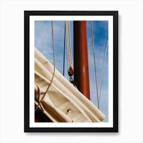 Charleston Sailboat III Art Print
