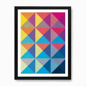 Colorful and expressive art 1 Art Print