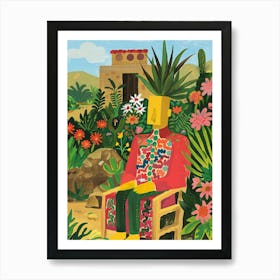 Mexican Garden Art Print