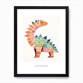 Nursery Dinosaur Art Dimetrodon 1 Poster Art Print