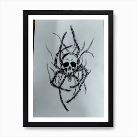 Skullider Art Print
