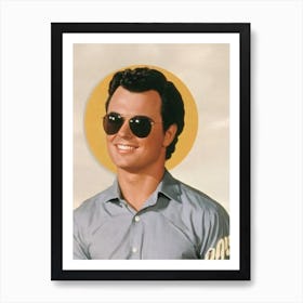 Seth Macfarlane Retro Collage Movies Art Print