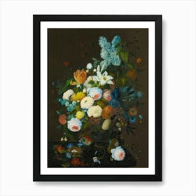 Flowers In A Vase 11 Art Print