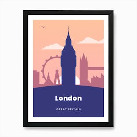 London Great Britain Art Print