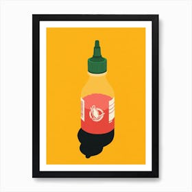 Chilli Sauce Art Print