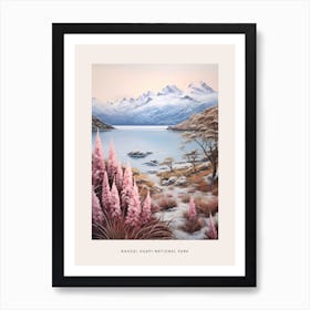 Dreamy Winter National Park Poster  Nahuel Huapi National Park Argentina 1 Art Print