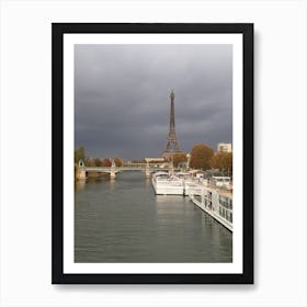 Eiffel Tower In Paris Art Print