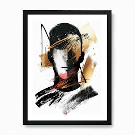 Portrait Of A Man 3 Art Print