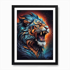 Tiger 15 Art Print