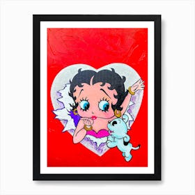 BETTY BOOP | HQ Vector version | POP ART WORLD 2023 | www.popart.world Poster