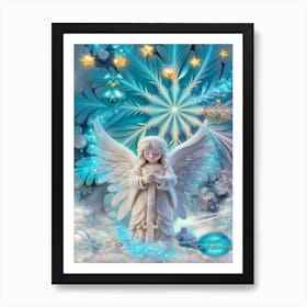 Angel Of Christmas Art Print