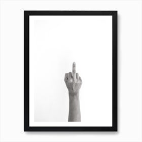 Hands 4 No Words Needed Art Print