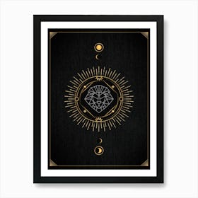 Tarot Card — 🃏 Tarot Card deck, Tarot geometric Art Print