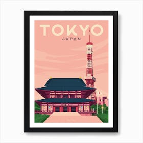 Tokyo Japan Art Print