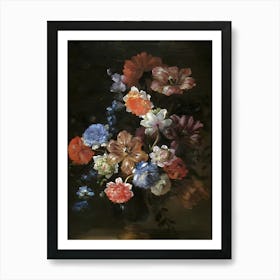 Flowers In A Vase 100 Art Print