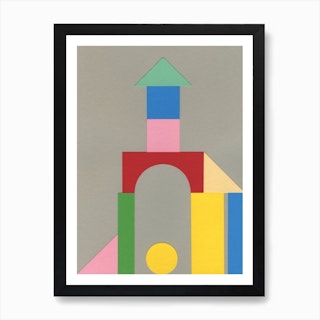 Bauhaus Tower Art Print