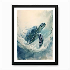 Sea Turtle 9 Art Print