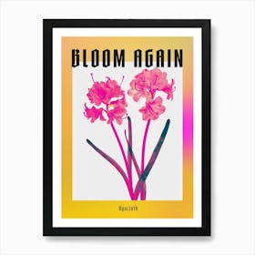 Hot Pink Hyacinth 1 Poster Art Print