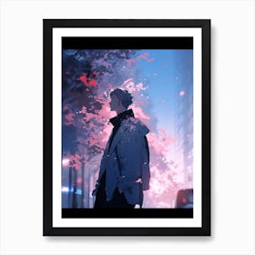 Sakura in Season Art Print