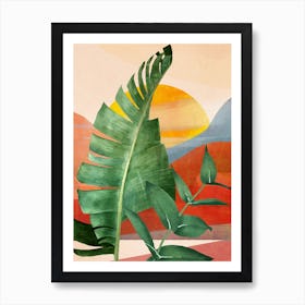 Tropical Summer Abstract Art 13 Art Print