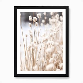 White Flowers Photography 4 Art Print