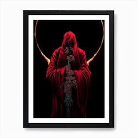 Omen of Blood Art Print