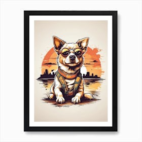 Chihuahua Dog Art Print