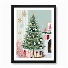 Christmas Tree 17 Art Print