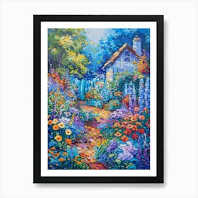 Garden Path 1 Art Print