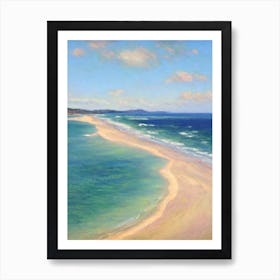 Apollo Bay Beach Australia Monet Style Art Print