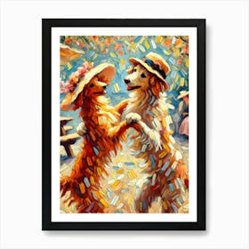 Dogs Dancing Poster