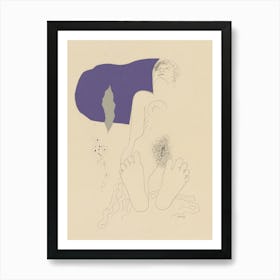 Reclining Nude, Mikuláš Galanda 1 Art Print