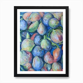 Cantaloupe Classic Fruit Art Print