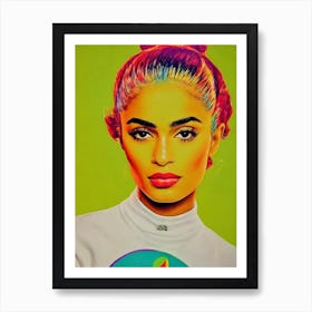 Jessie Reyez Colourful Pop Art Art Print