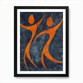 Dancers 8 Art Print