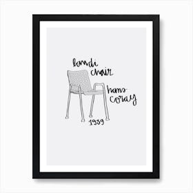 Landi Chair Art Print