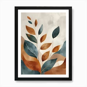 Autumn Leaves Canvas Print 1 Art Print