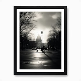 Washington Dc, Usa, Black And White Analogue Photograph 4 Art Print
