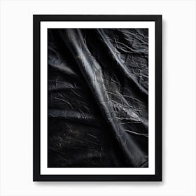 Black Art Textured 7 Art Print