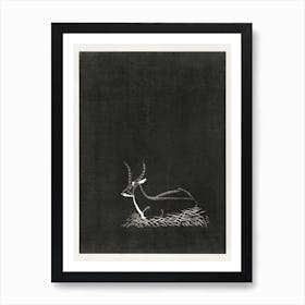 Waterbuck (Waterbok) (1921), Samuel Jessurun Art Print