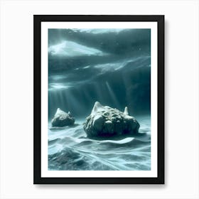 USO: A Very Very Strange Sea-Reimagined 13 Art Print